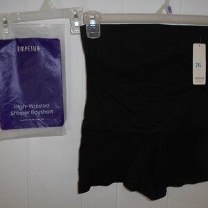 Shapermint High Waisted Body Shaper Boyshort 2X New in Pkg